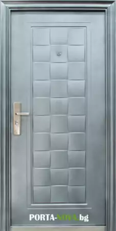 1. Снимка на Метална входна врата модел 132 - D1