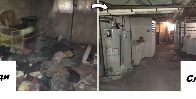 Почистване на мазета на ПРОМОЦИЯ от Хамали МИлчев ЕООД