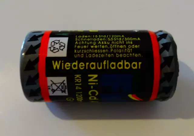Голяма акумулаторна батерия, немска.