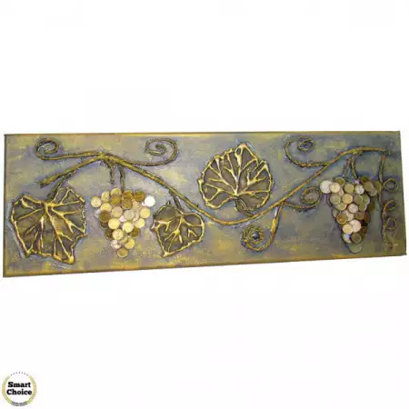 Сувенир - Пано декорация за стена Лозата на парите - 60 см