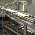 Производствена линия за вафлени кори според производствената