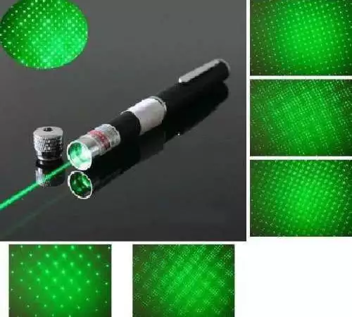 1. Снимка на Нов мощен зелен лазер - пойнтер със светлинно шоу