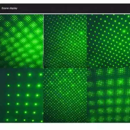 3. Снимка на Нов мощен зелен лазер - пойнтер със светлинно шоу