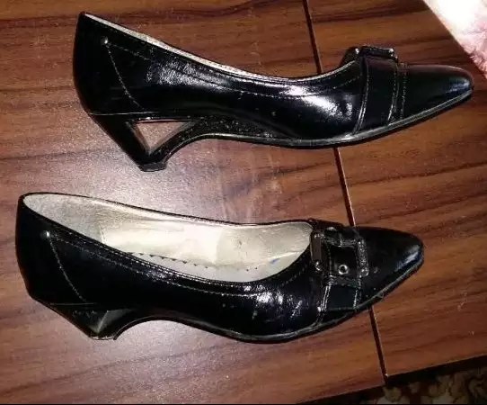 Черни ниски официални обувки