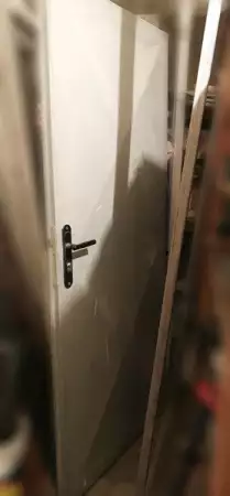5. Снимка на Метална двупластова врата, метална рамка, секретна брава