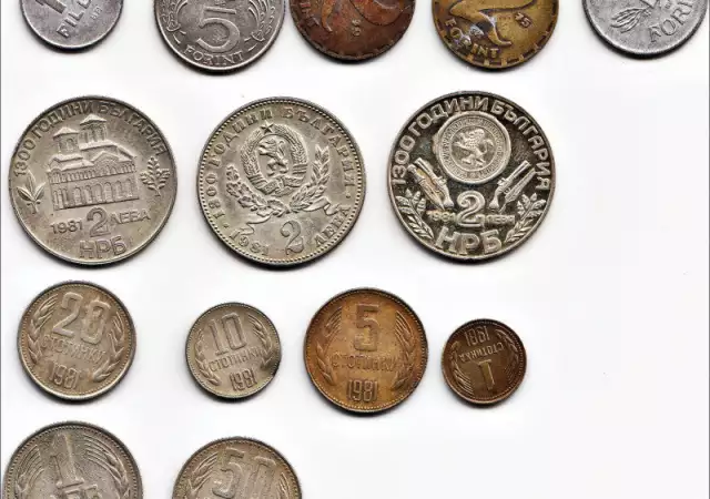 1. Снимка на монети и медали