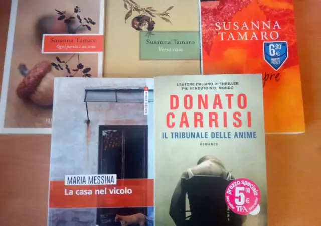 1. Снимка на Книги на италиански и френски (4 - 24 лв.)