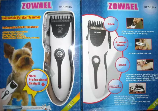 ZOWAEL - безжична професионална машинка за подстригване