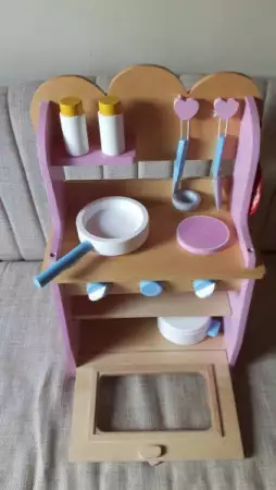 детска дървена кухня