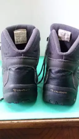 4. Снимка на Туристически мъжки обувки за планински преходи QUECHUA