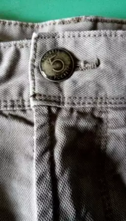 5. Снимка на Панталон - Дънки тъмно зелени 5 - Pockets