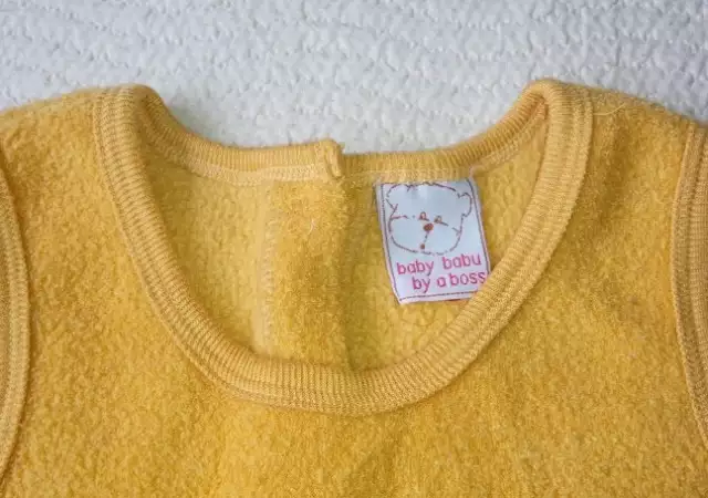 5. Снимка на Жълта детска рокля Baby babu плътна