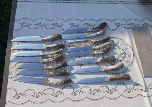 Ръчно изработени ножове по поръчка на клиент всякакъв вид