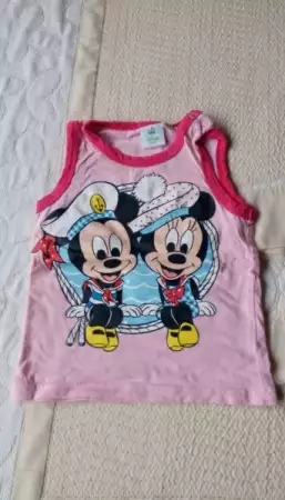 6. Снимка на Minnie и Mickey MOUSE детски тениски за ръст 80см - Мики и М