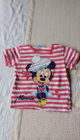 2. Снимка на Minnie и Mickey MOUSE детски тениски за ръст 80см - Мики и М