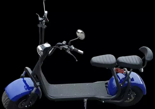 1. Снимка на Електрически Скутер С Широки Гуми И Голям Преход EGV D2 2020