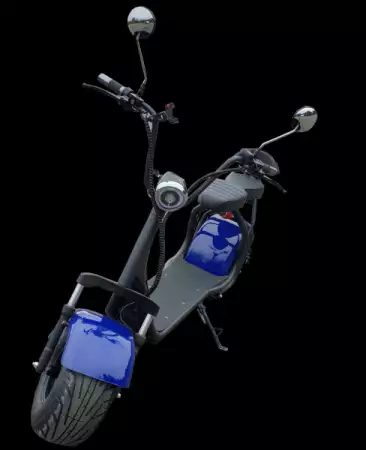 2. Снимка на Електрически Скутер С Широки Гуми И Голям Преход EGV D2 2020
