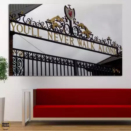 Картина пано за стена от 1 част - Ливърпул - Портата Бил Шен