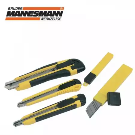 1. Снимка на Комплект Макетни ножове Mannesmann 60125 