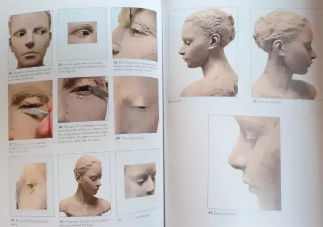 4. Снимка на  Моделиране на главата от глина 