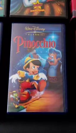 VHS видео касетки с анимация на италиански 5бр. CAPPUCCETTO