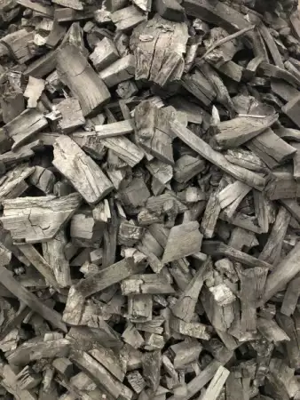 5. Снимка на Екстра качество дървени въглища от дъб