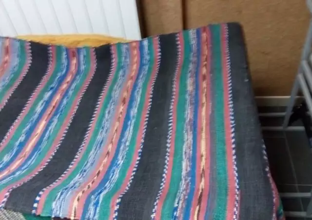 7. Снимка на Черга домашно тъкана , парцалена черга 2, 7м 80см