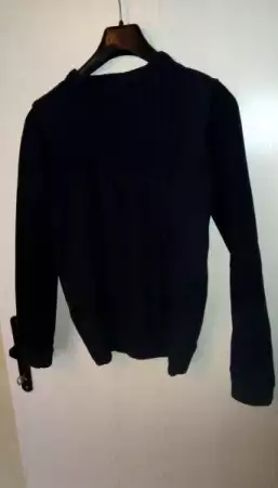 6. Снимка на Пуловер тъмно син S - размер на HM