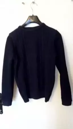 1. Снимка на Пуловер тъмно син S - размер на HM