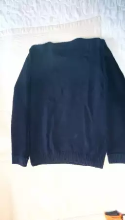 2. Снимка на Пуловер тъмно син S - размер на HM