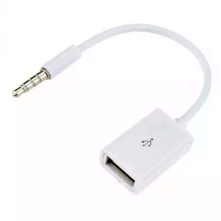 1. Снимка на AUX кабел - женско USB Към 3.5мм жак