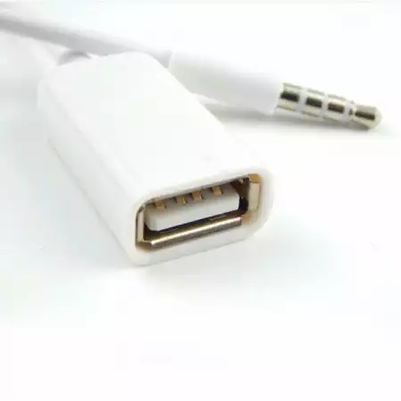 3. Снимка на AUX кабел - женско USB Към 3.5мм жак