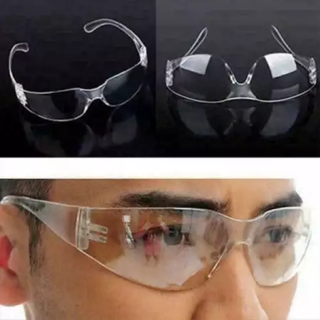 4. Снимка на Защитни очила. Устойчиви на удар, цвят Безцветни.