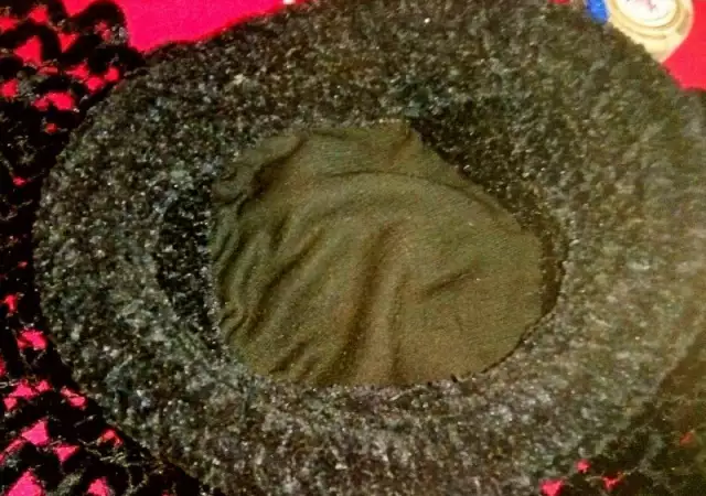 7. Снимка на Дамски шал и шапка черен и сив шал