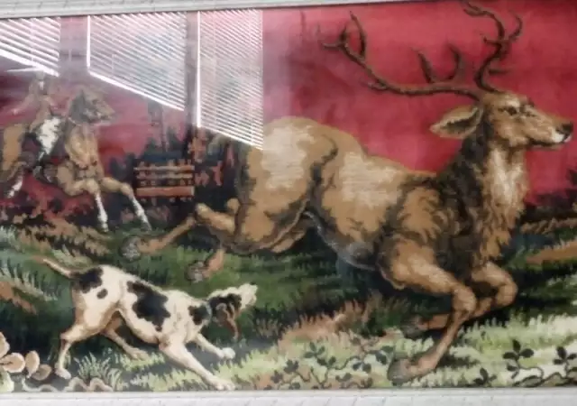 1. Снимка на Гоблен - Лов на елени