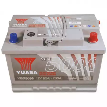Акумулатор YUASA YBX5096 80AH 750A