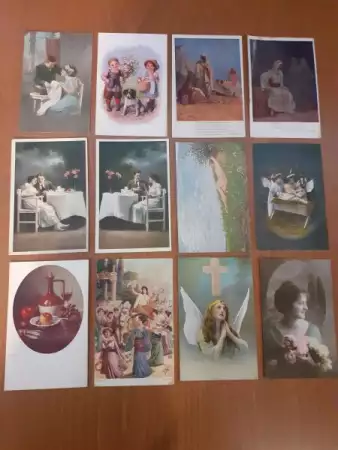 Неизползвани пощенски картички от 1900 г.