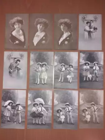 3. Снимка на Неизползвани пощенски картички от 1900 г.