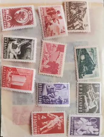 Стари български пощенски марки