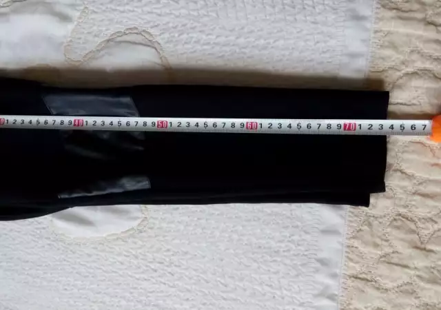 5. Снимка на Детски черен ластичен панталон клин LC Waikiki ръст 128