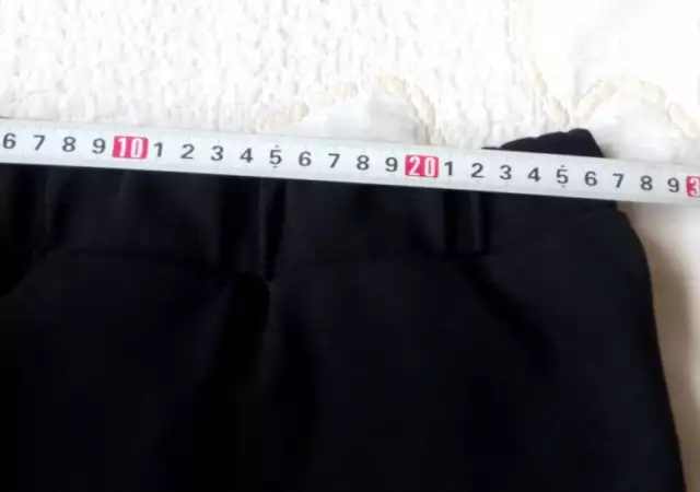 6. Снимка на Детски черен ластичен панталон клин LC Waikiki ръст 128