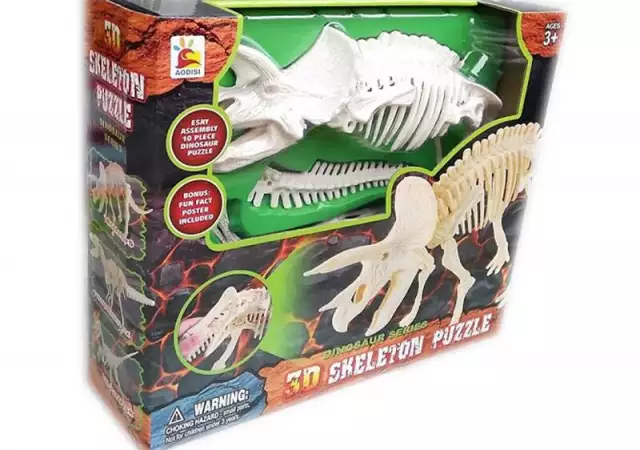 Динозавър 3D Скелет Джурасик Jurassic World