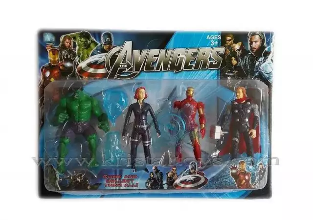 1. Снимка на Отмъстителите Avengers, детска играчка комплект герои