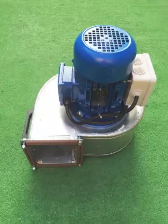 1. Снимка на Охладител за зърно (духалка за зърно) с мотор 1.1kW