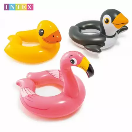 1. Снимка на Пояс с животно Фламинго, Пингвин и Пате, Intex