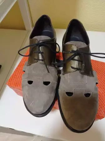 8. Снимка на Дамски летни обувки тип сандал №38 и стелка 25см Нови 
