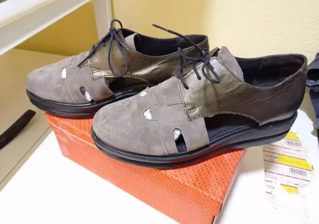 10. Снимка на Дамски летни обувки тип сандал №38 и стелка 25см Нови 