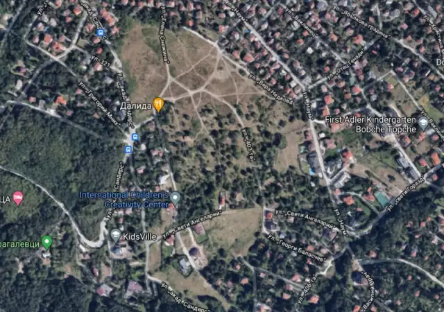1. Снимка на Панорамен парцел Драгалевци с Виза за 6 бр. къщи - 9400 м2