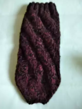 Дамски плетени чорапи спирали