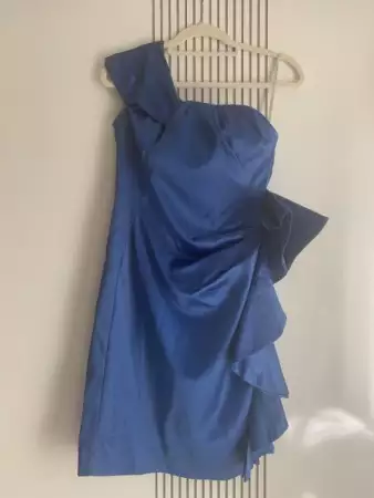 1. Снимка на Синя официална рокля Karen Millen